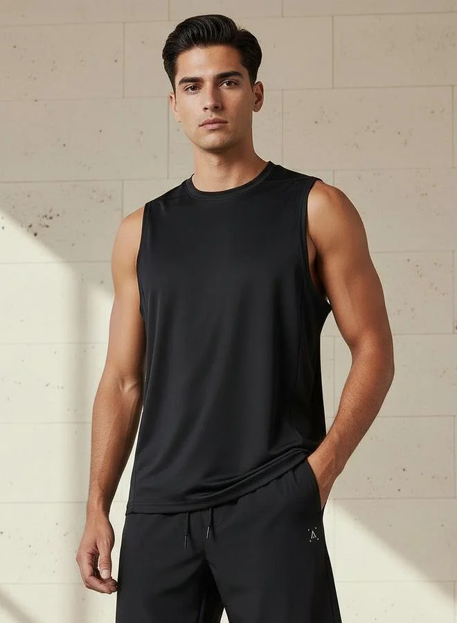 Men Running Sleeveless T-shirt